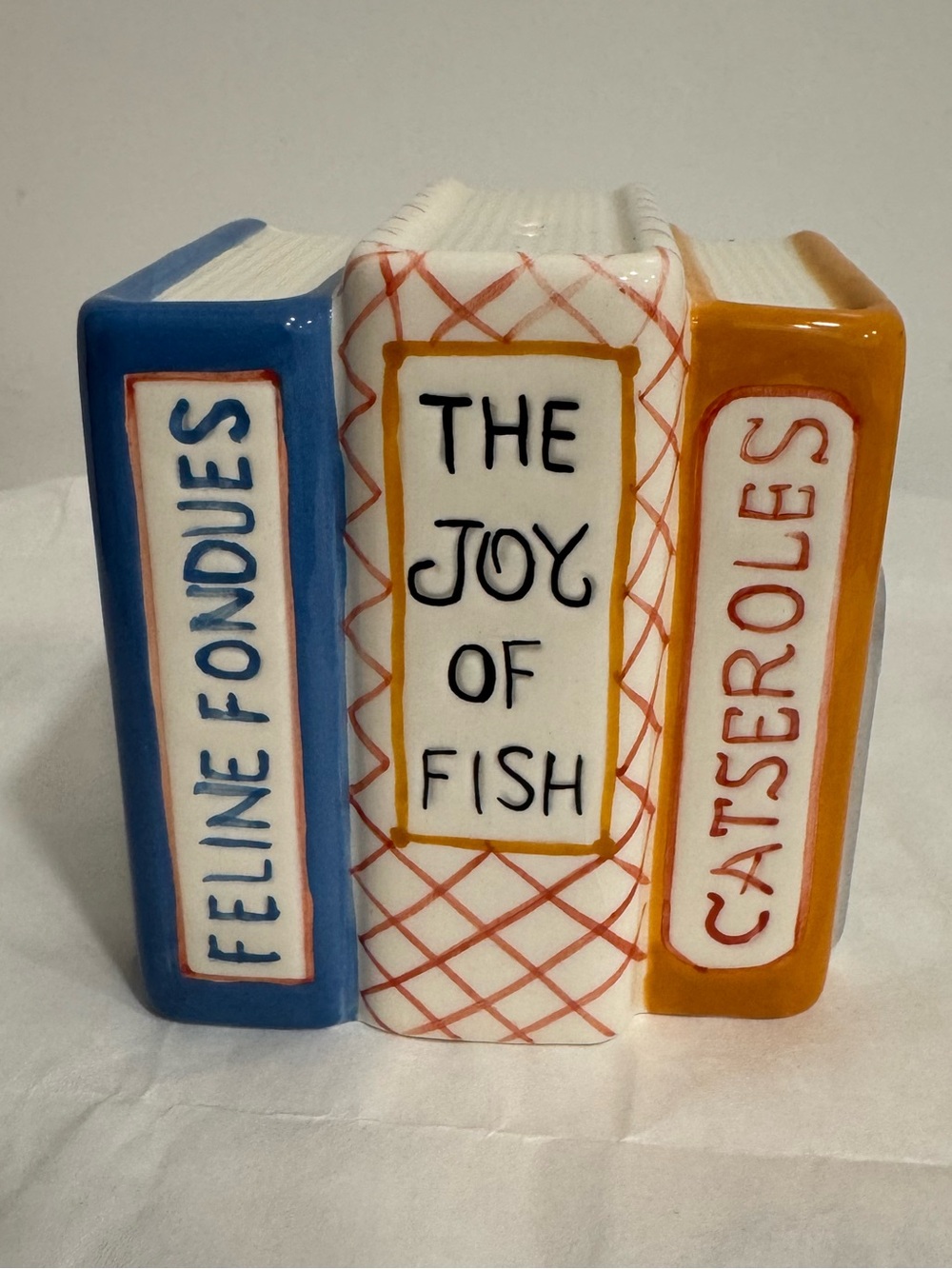 vintage-style ceramic salt and pepper shaker